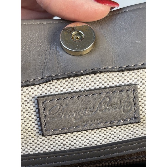 Dooney & Bourke Large CIty‎ Flynn Shoulder Bag ~ Dove Gray - Picture 15 of 16